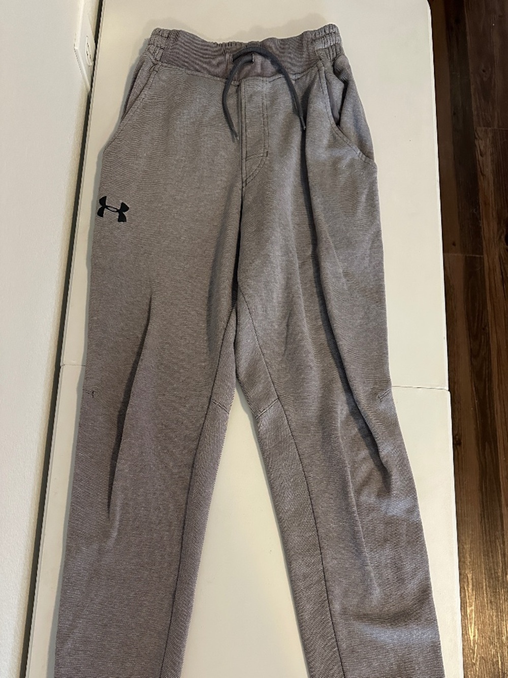 Under Armour Gray Fleece Jogger Sweatpants Men’s MD EUC